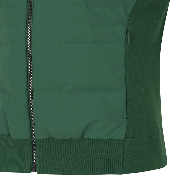 Áo vest golf nữ dáng gile cổ đứng xanh lá — ảnh 6