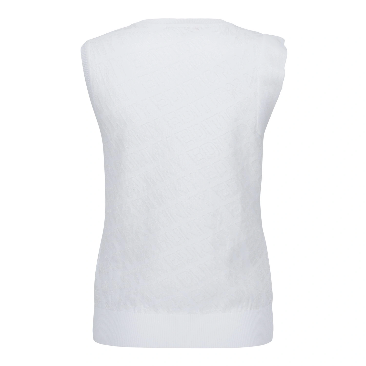 Áo vest golf nữ không tay màu trắng — ảnh 2