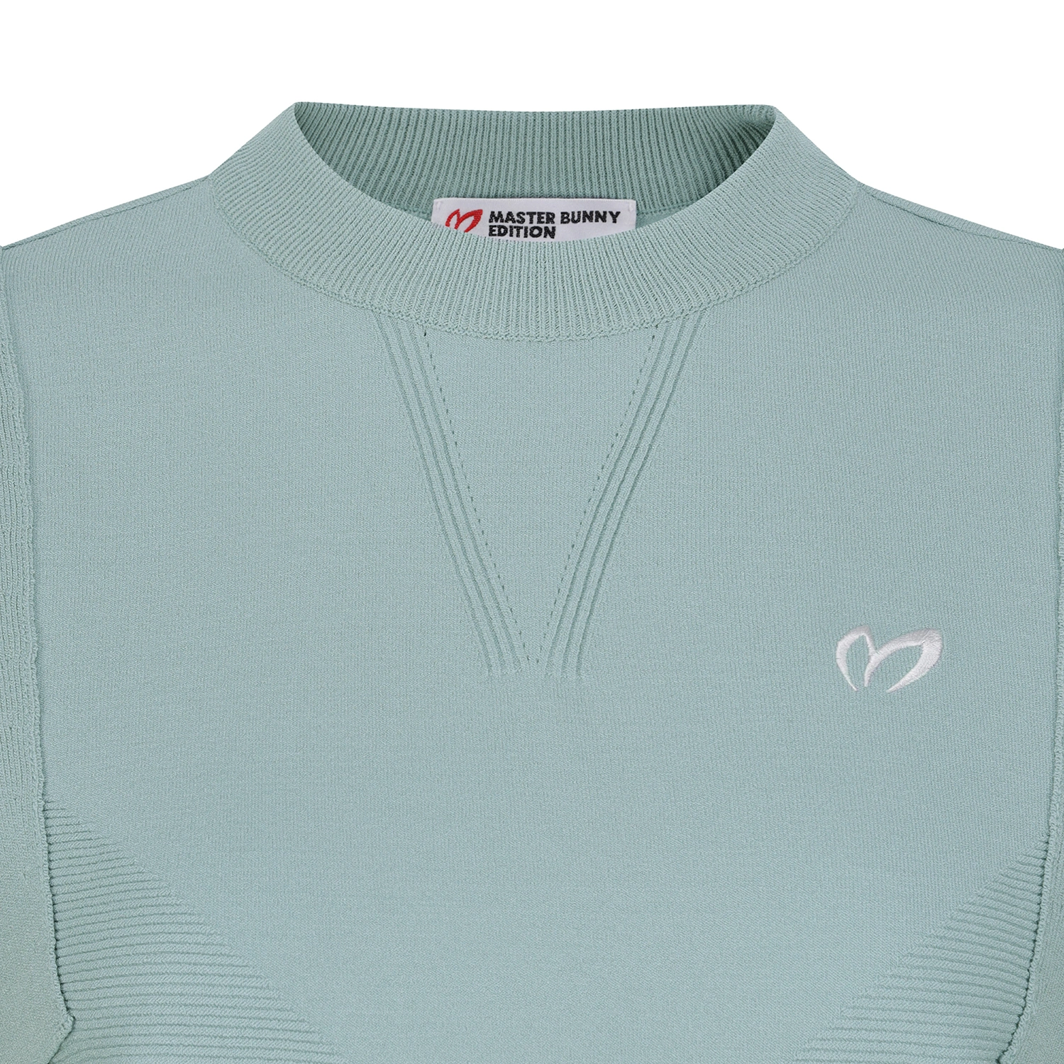 Áo vest golf nữ dáng suông cổ tròn xanh mint — ảnh 3