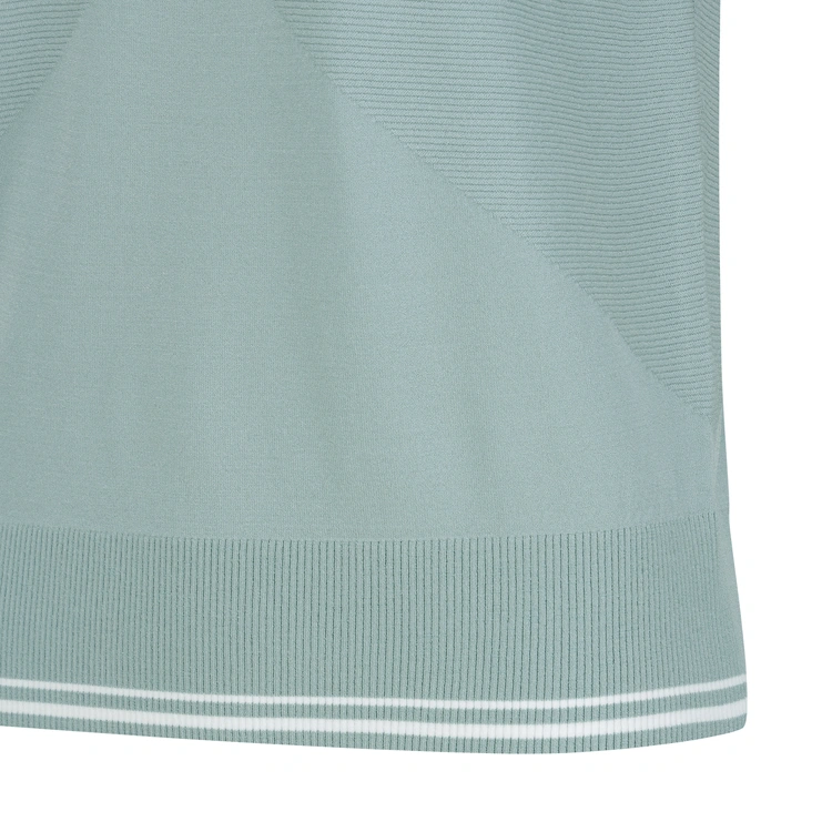 Áo vest golf nữ dáng suông cổ tròn xanh mint — ảnh 4