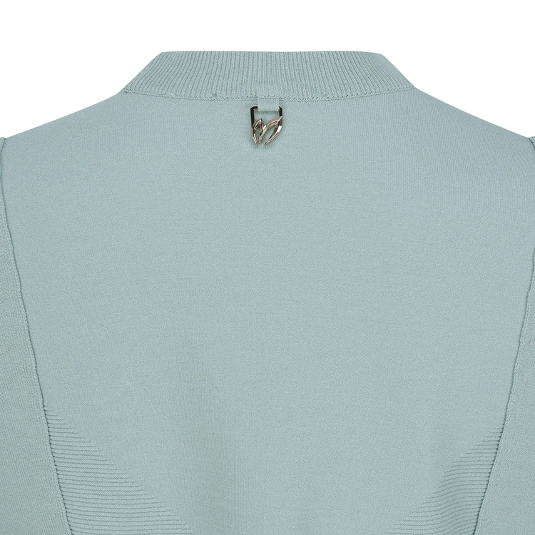 Áo vest golf nữ dáng suông cổ tròn xanh mint — ảnh 5