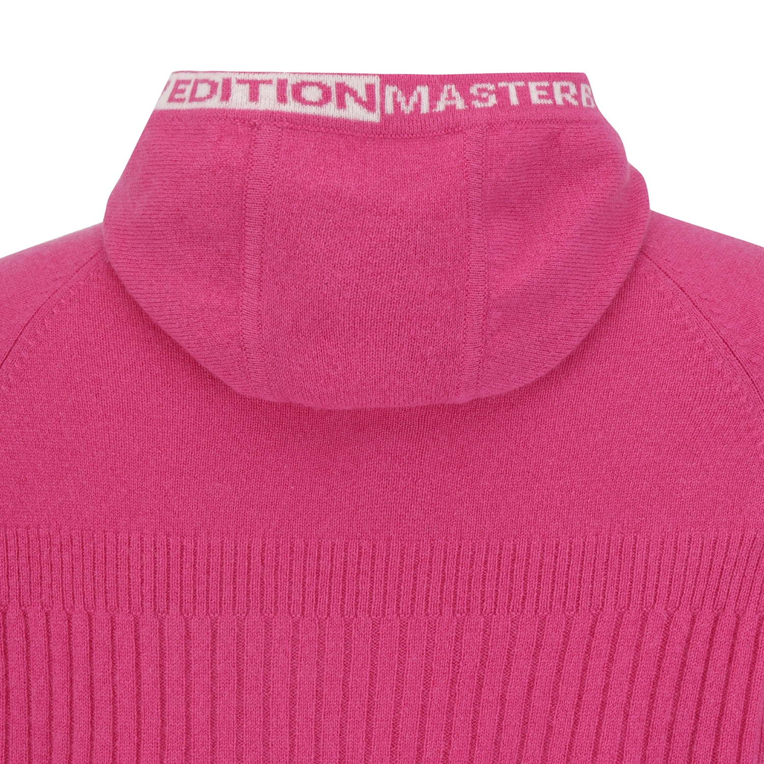 Áo knit golf nữ tay lửng có khóa màu hồng — ảnh 6