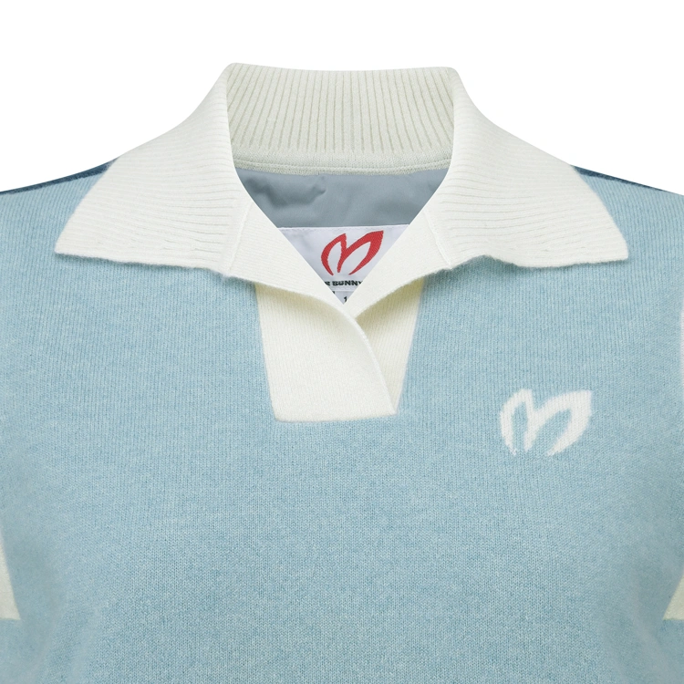 Áo vest golf nữ dáng ôm màu xanh mint — ảnh 4