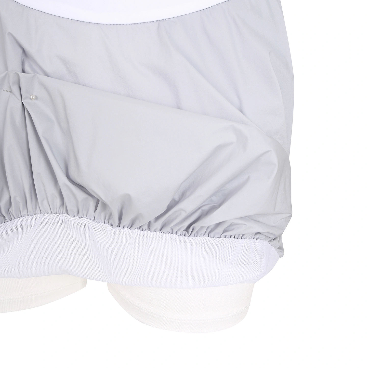 Váy golf nữ dáng phồng màu bạc — ảnh 6
