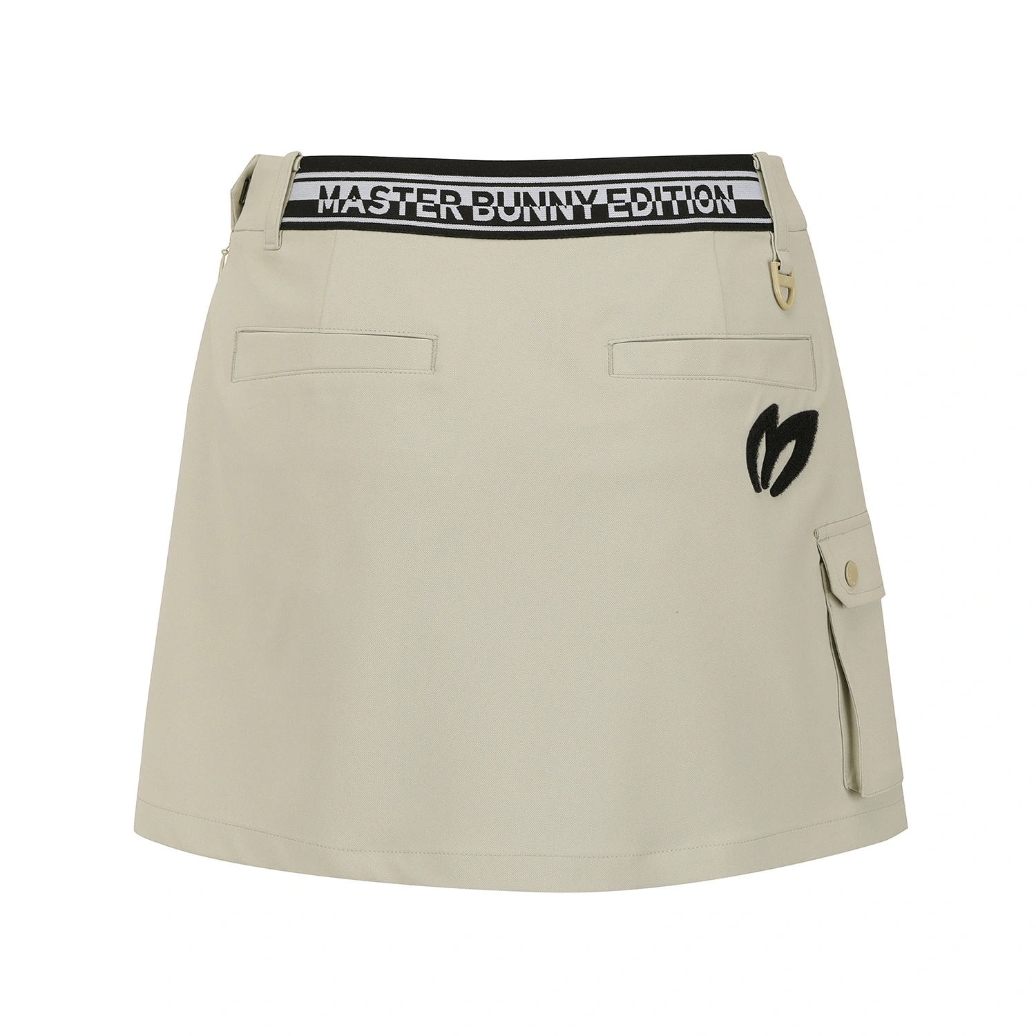 Váy golf nữ xếp ly ngắn màu be — ảnh 3