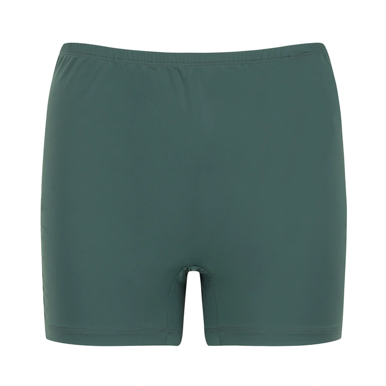Váy golf nữ dáng chữ A khóa kéo họa tiết xanh kaki — ảnh 6
