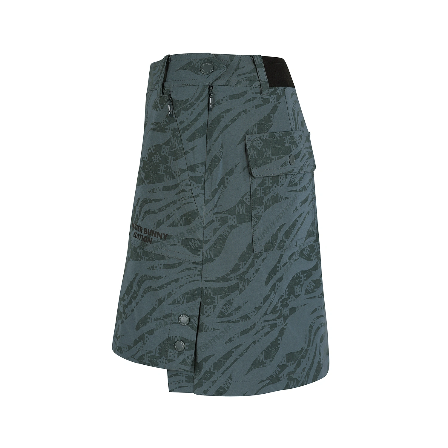 Váy golf nữ dáng chữ A màu kaki họa tiết chìm — ảnh 4