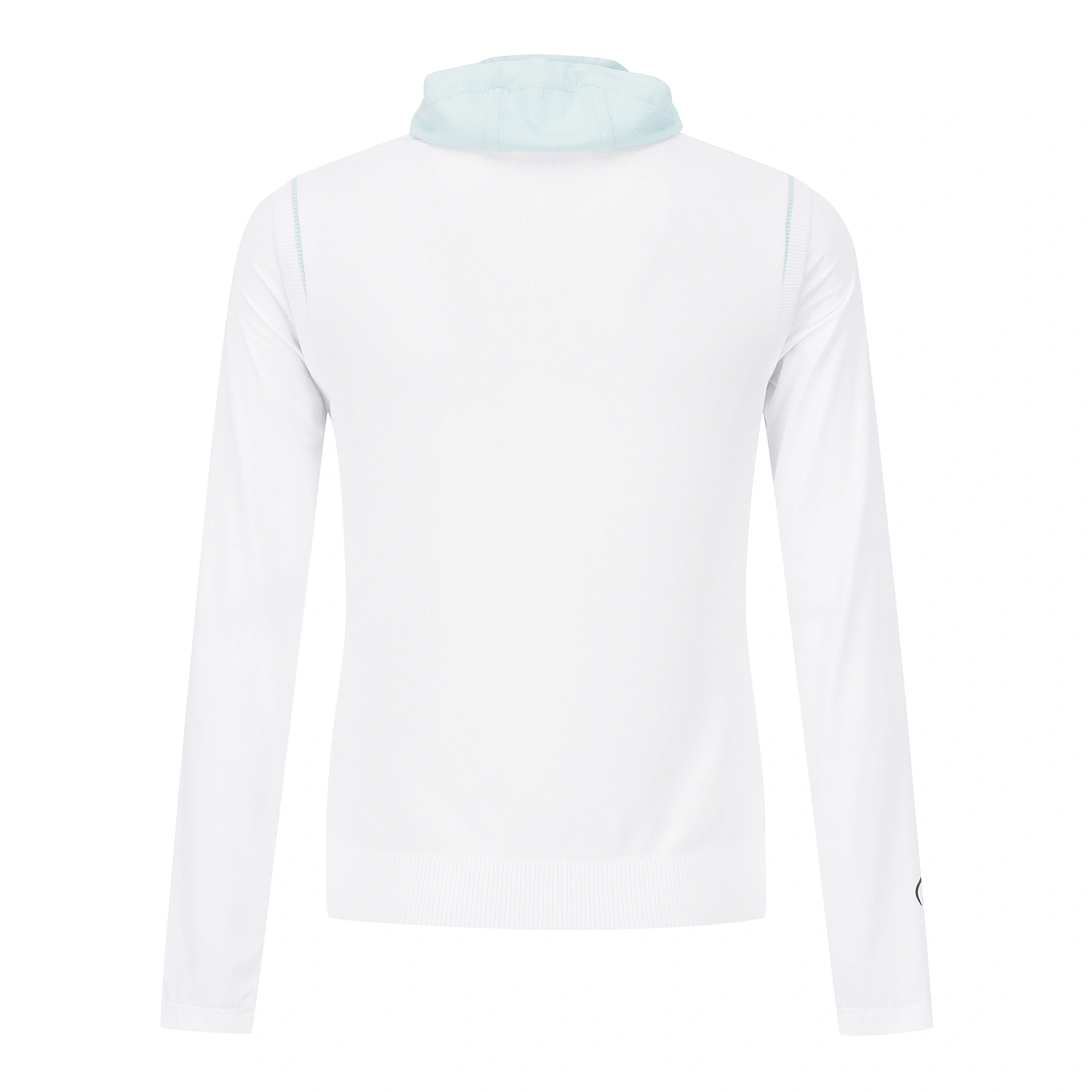 Áo knit golf nữ có mũ Master Bunny Edition màu trắng — ảnh 2