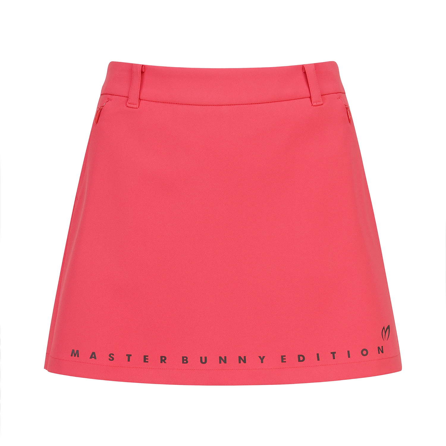 Váy golf nữ Master Bunny Edition dáng A màu đỏ viền logo thương hiệu