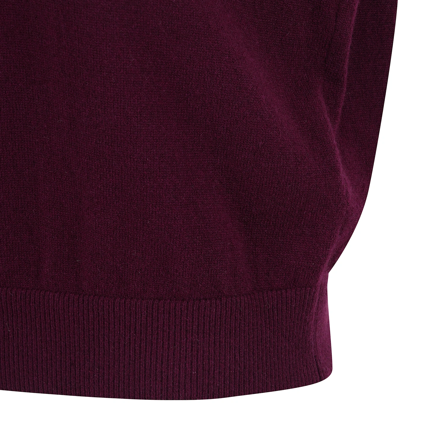 Áo knit golf nữ cổ bẻ màu tím — ảnh 5