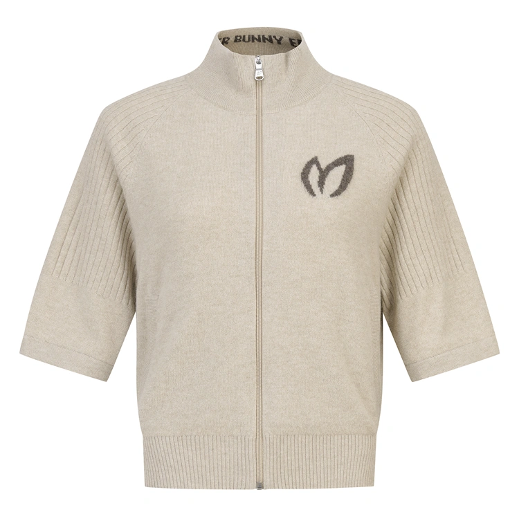 Áo knit golf nữ — Master Bunny Edition (Be) — Master Bunny Edition | Seoul Golf Fashion