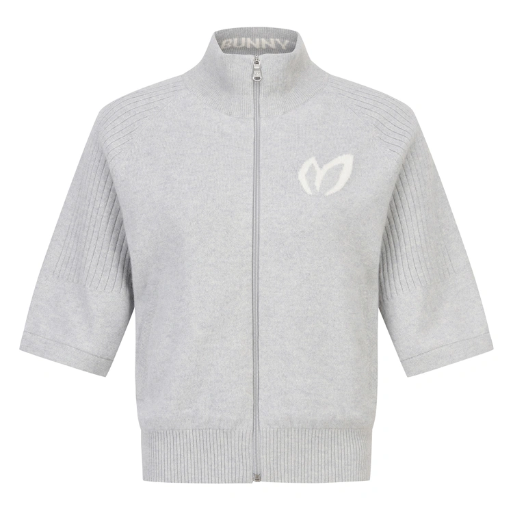 Áo knit golf nữ — Master Bunny Edition (Xám) — Master Bunny Edition | Seoul Golf Fashion