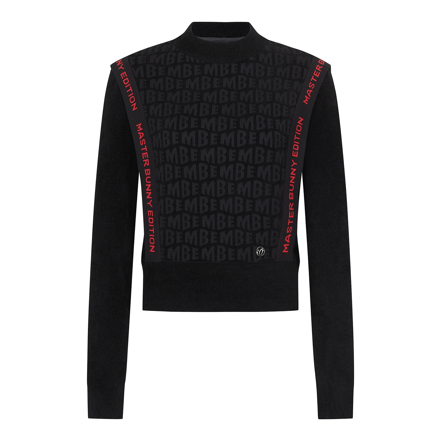 Áo knit golf nữ — Master Bunny Edition (Đen) — Master Bunny Edition | Seoul Golf Fashion