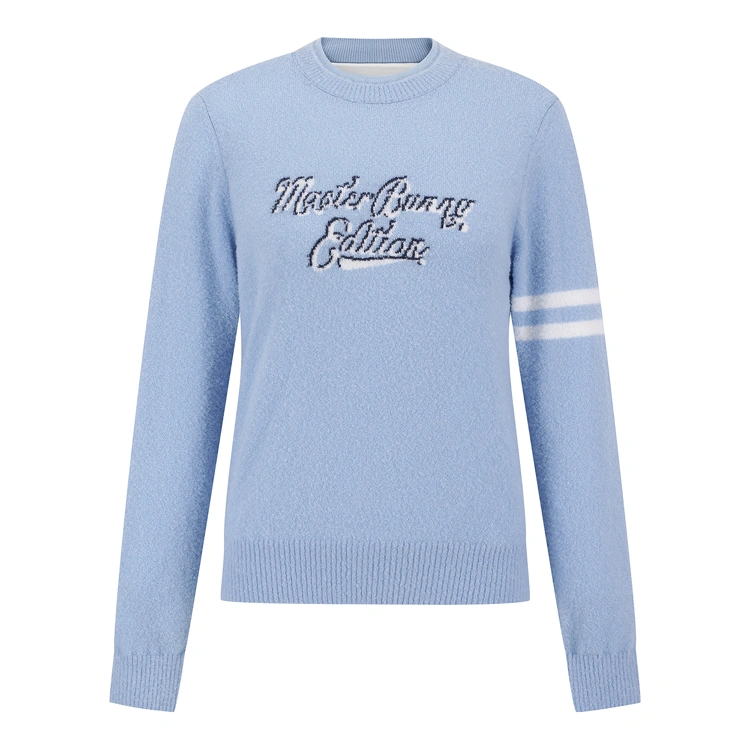 Áo knit golf nữ — Master Bunny Edition (Xanh dương) — Master Bunny Edition | Seoul Golf Fashion