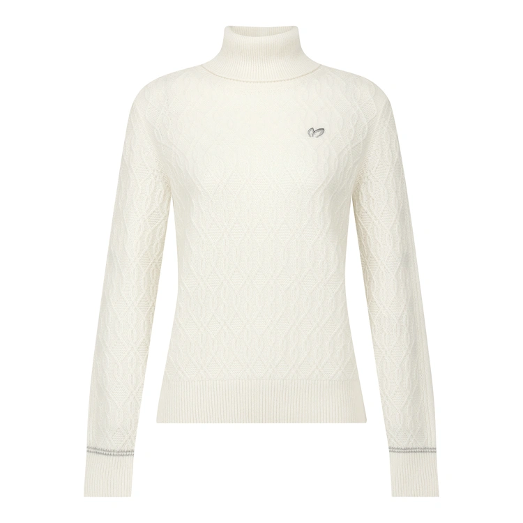 Áo knit golf nữ — Master Bunny Edition (Ngà) — Master Bunny Edition | Seoul Golf Fashion
