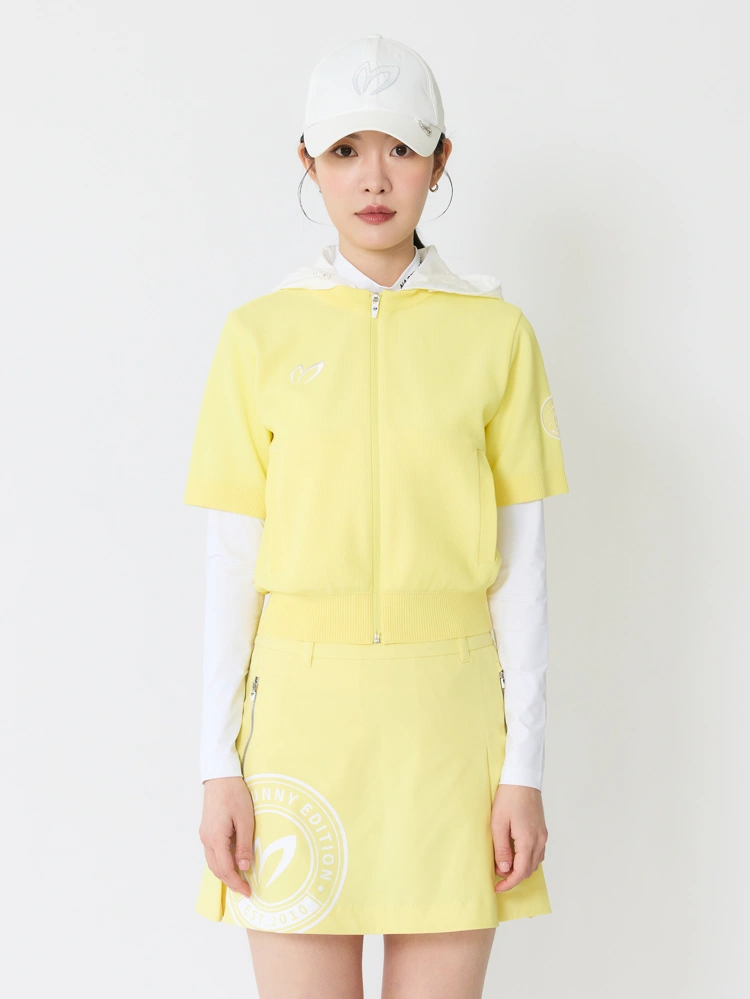 Áo knit golf nữ — Master Bunny Edition (Vàng) — Master Bunny Edition | Seoul Golf Fashion