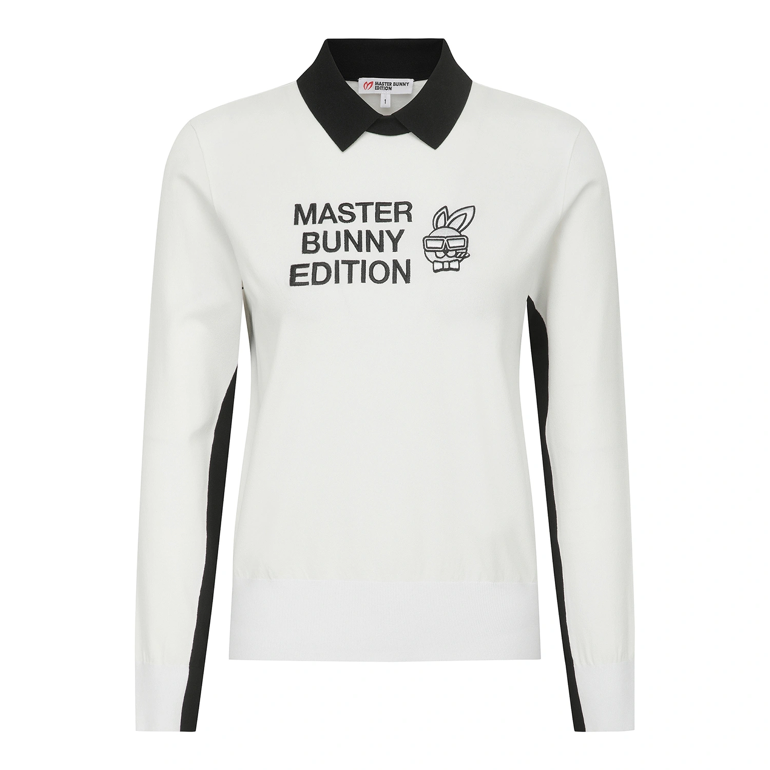 Áo knit golf nữ — Master Bunny Edition (Trắng) — Master Bunny Edition | Seoul Golf Fashion