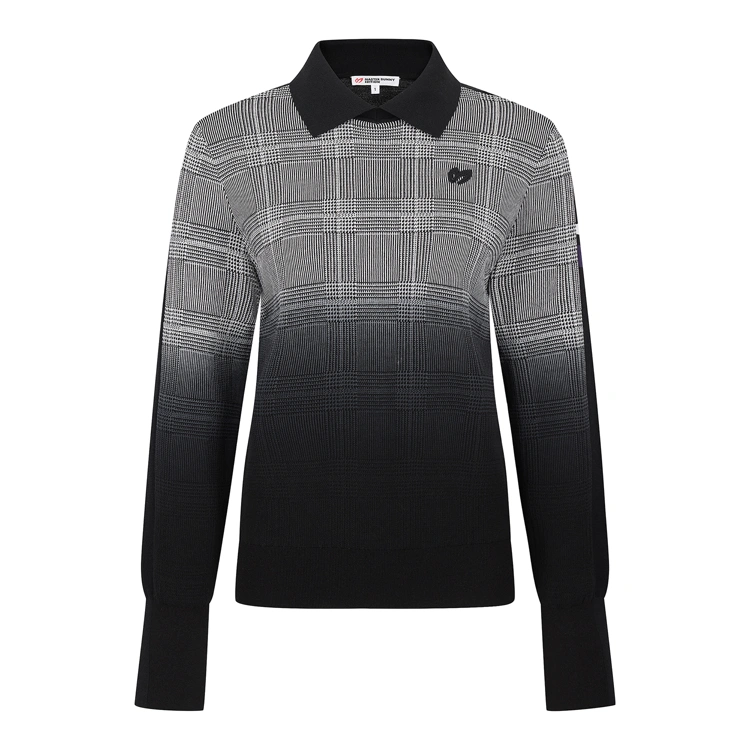Áo knit golf nữ — Master Bunny Edition (Đen) — Master Bunny Edition | Seoul Golf Fashion