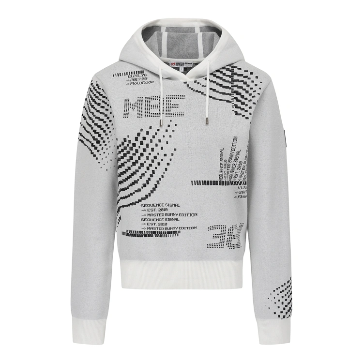 Áo knit golf nữ — Master Bunny Edition (Trắng) — Master Bunny Edition | Seoul Golf Fashion