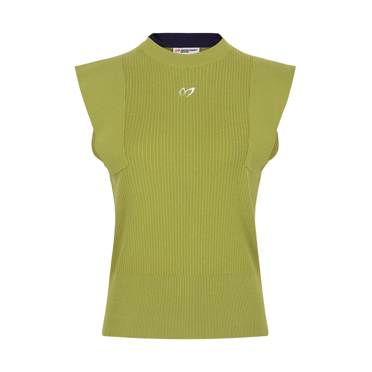 Áo vest golf nữ — Master Bunny Edition (Xanh lá) — Master Bunny Edition | Seoul Golf Fashion
