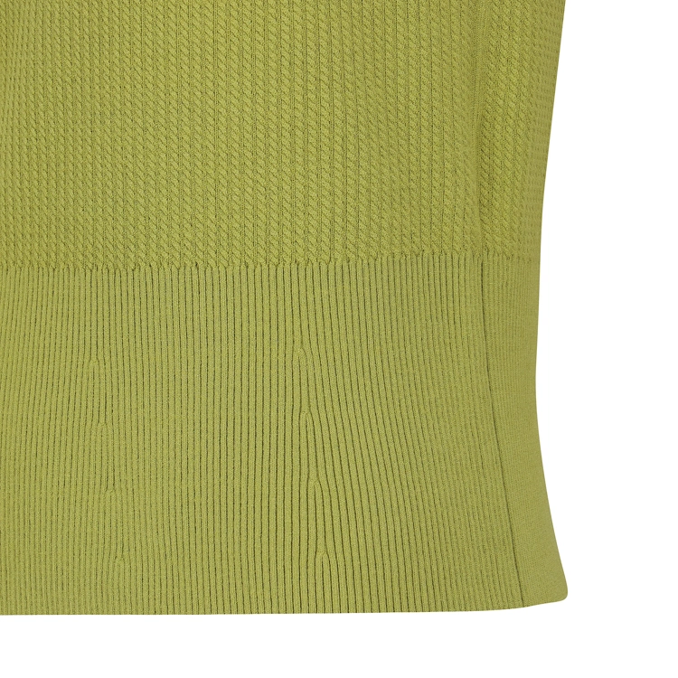 Áo vest golf nữ dáng suông tay cách điệu màu xanh lá — ảnh 5