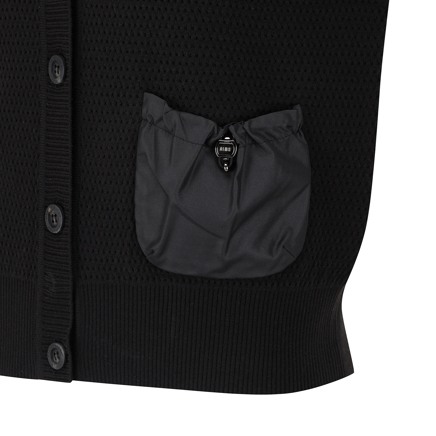 Áo vest golf nữ dáng suông màu đen — ảnh 4