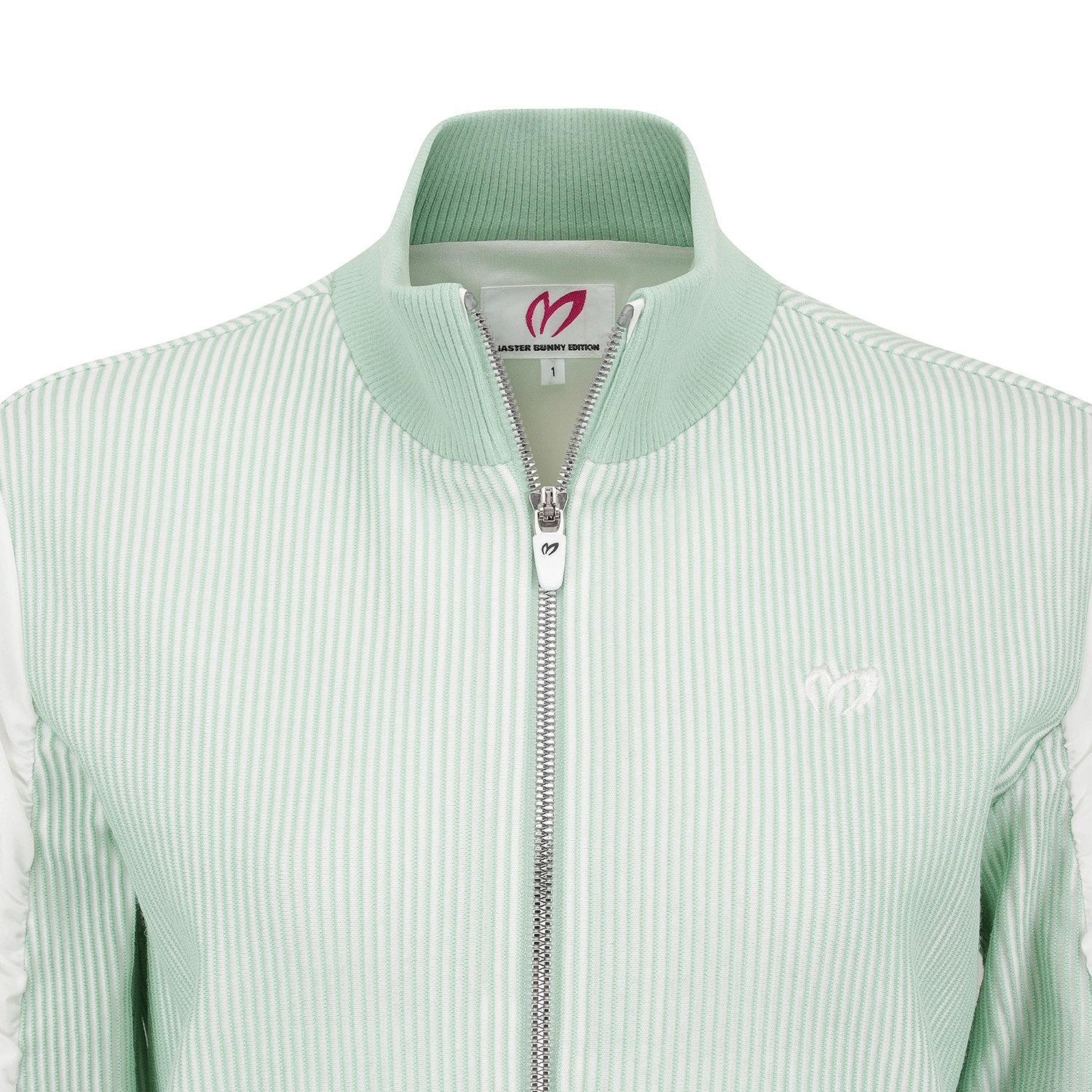 Áo khoác golf nữ cổ trụ phom dáng bomber xanh mint — ảnh 3