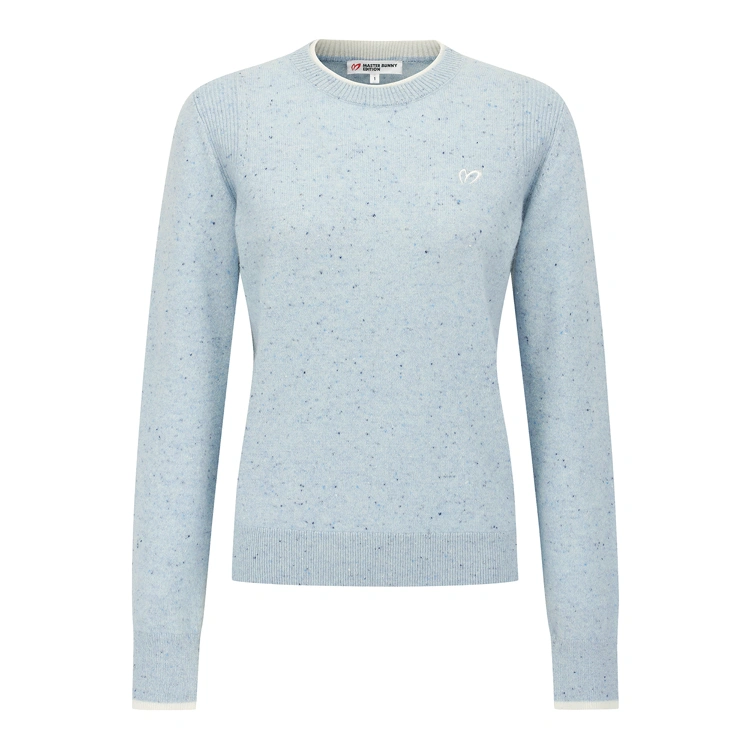 Áo knit golf nữ — Master Bunny Edition (Xanh dương) — Master Bunny Edition | Seoul Golf Fashion