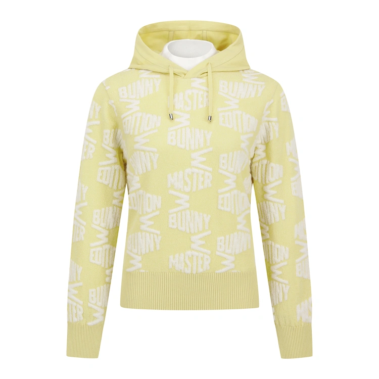Áo knit golf nữ — Master Bunny Edition (Vàng) — Master Bunny Edition | Seoul Golf Fashion