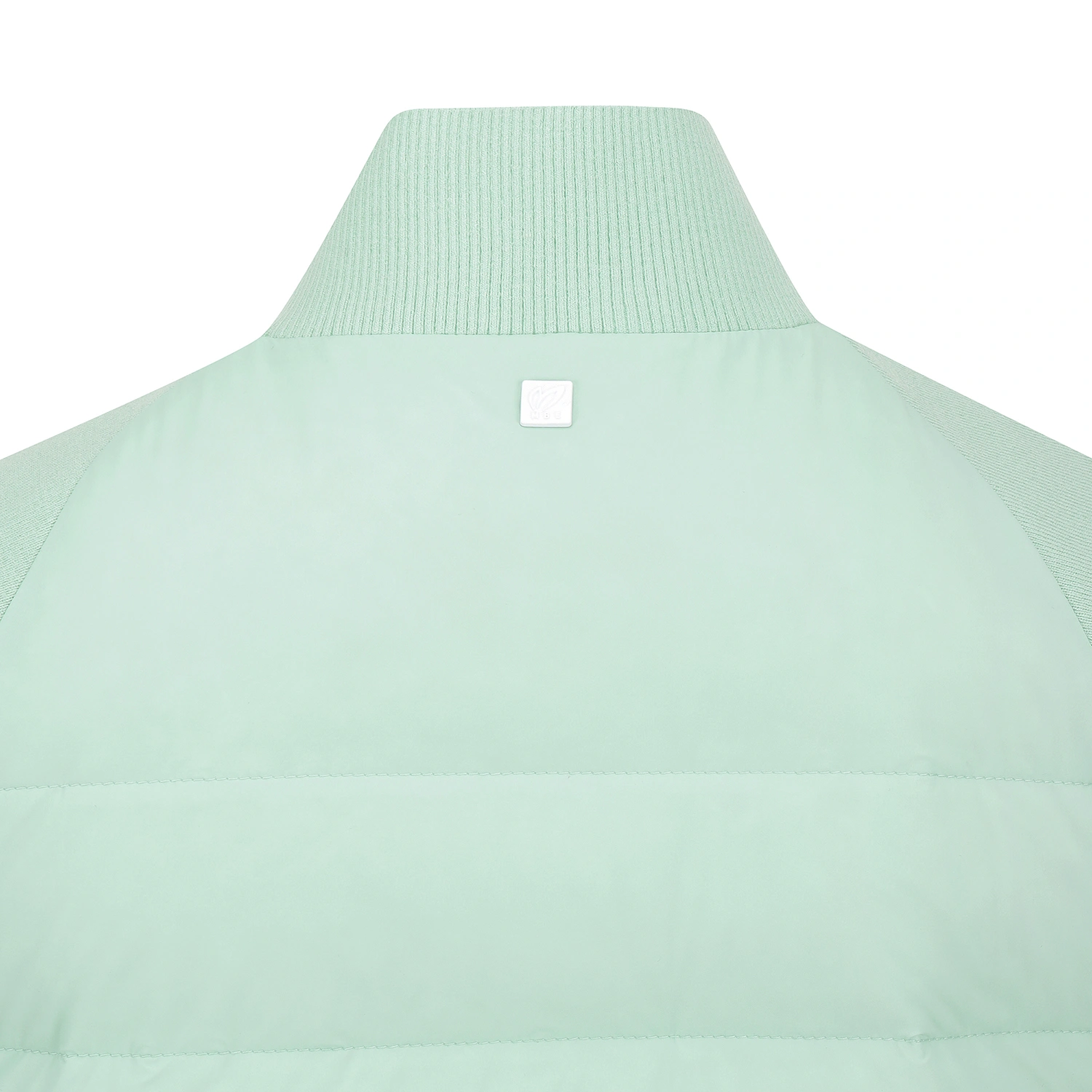 Áo vest golf nữ cổ cao khóa chéo màu xanh mint — ảnh 5