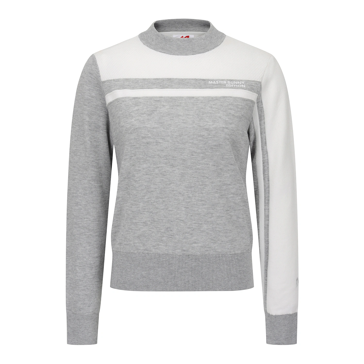 Áo knit golf nữ — Master Bunny Edition (Xám) — Master Bunny Edition | Seoul Golf Fashion