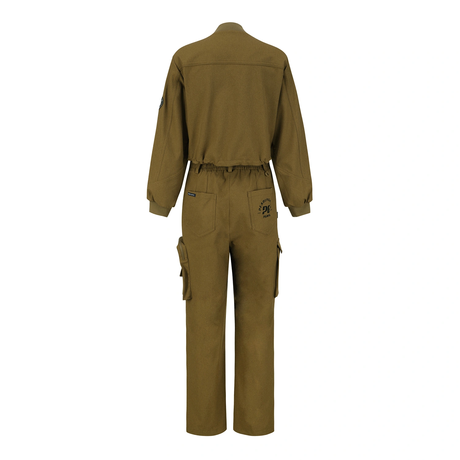 Jumpsuit golf nữ tay dài màu be Pearly Gates — ảnh 2