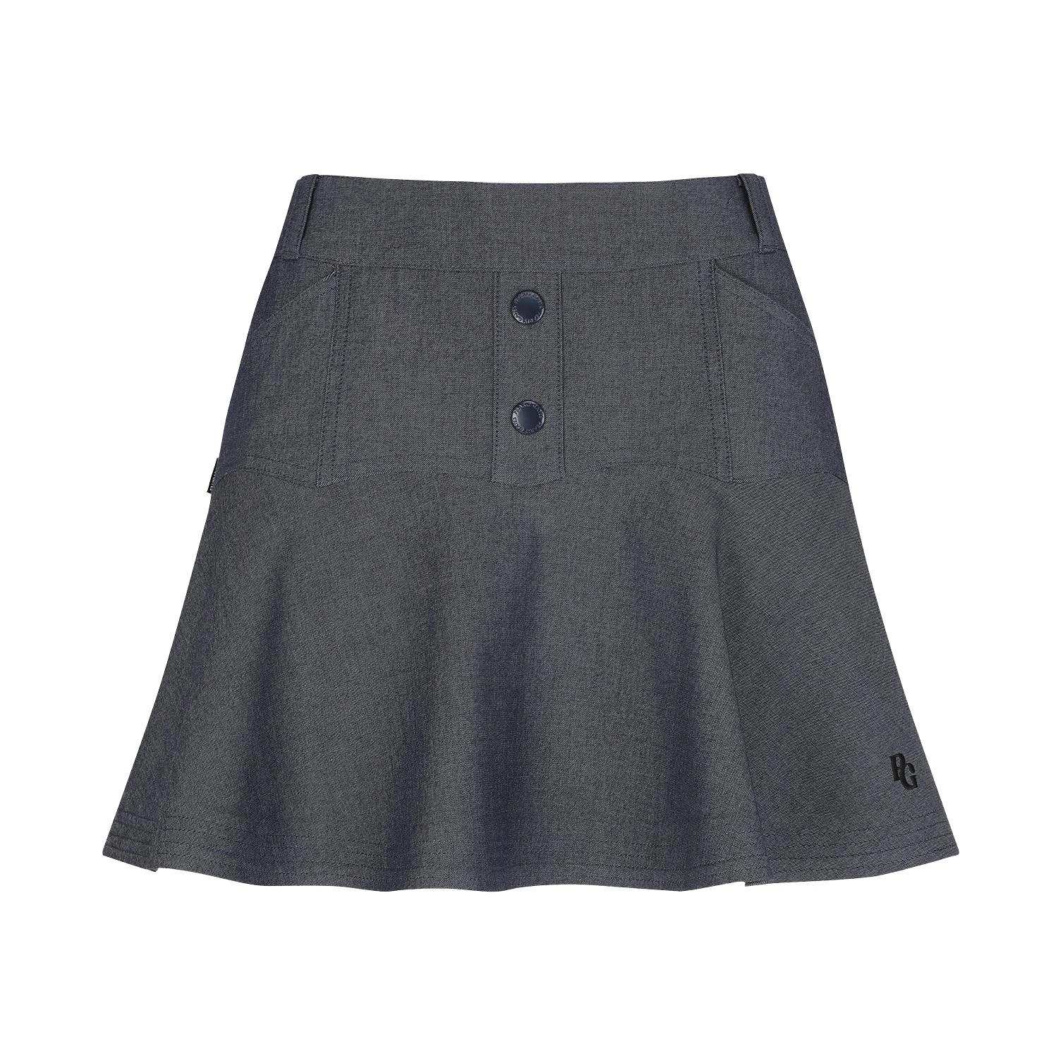 Váy golf nữ dáng xòe màu xanh navy — ảnh 2