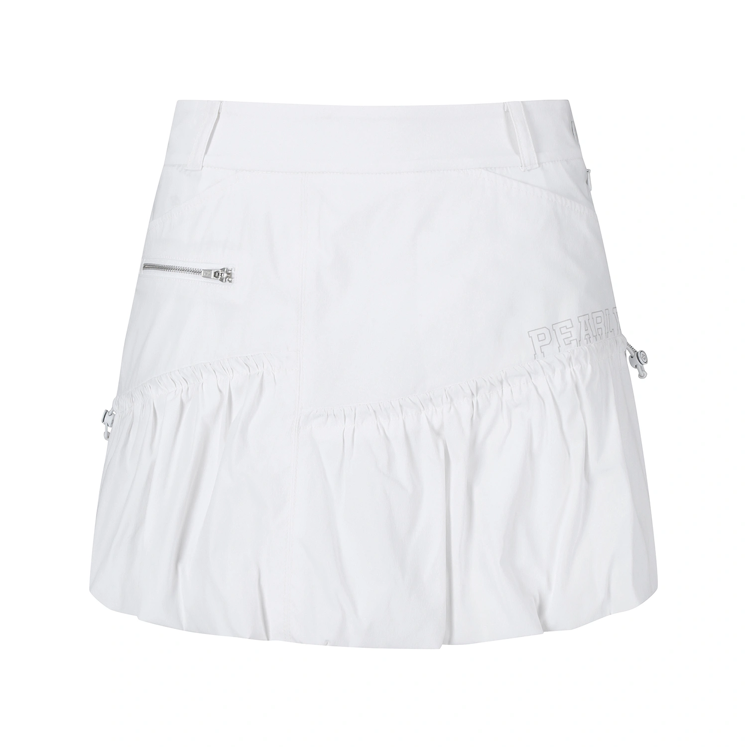 Váy golf nữ dáng ngắn phối bèo trắng — ảnh 2