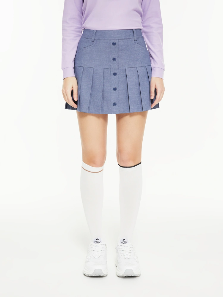 Váy golf nữ — Pearly Gates (Xanh dương) — Pearly Gates | Seoul Golf Fashion