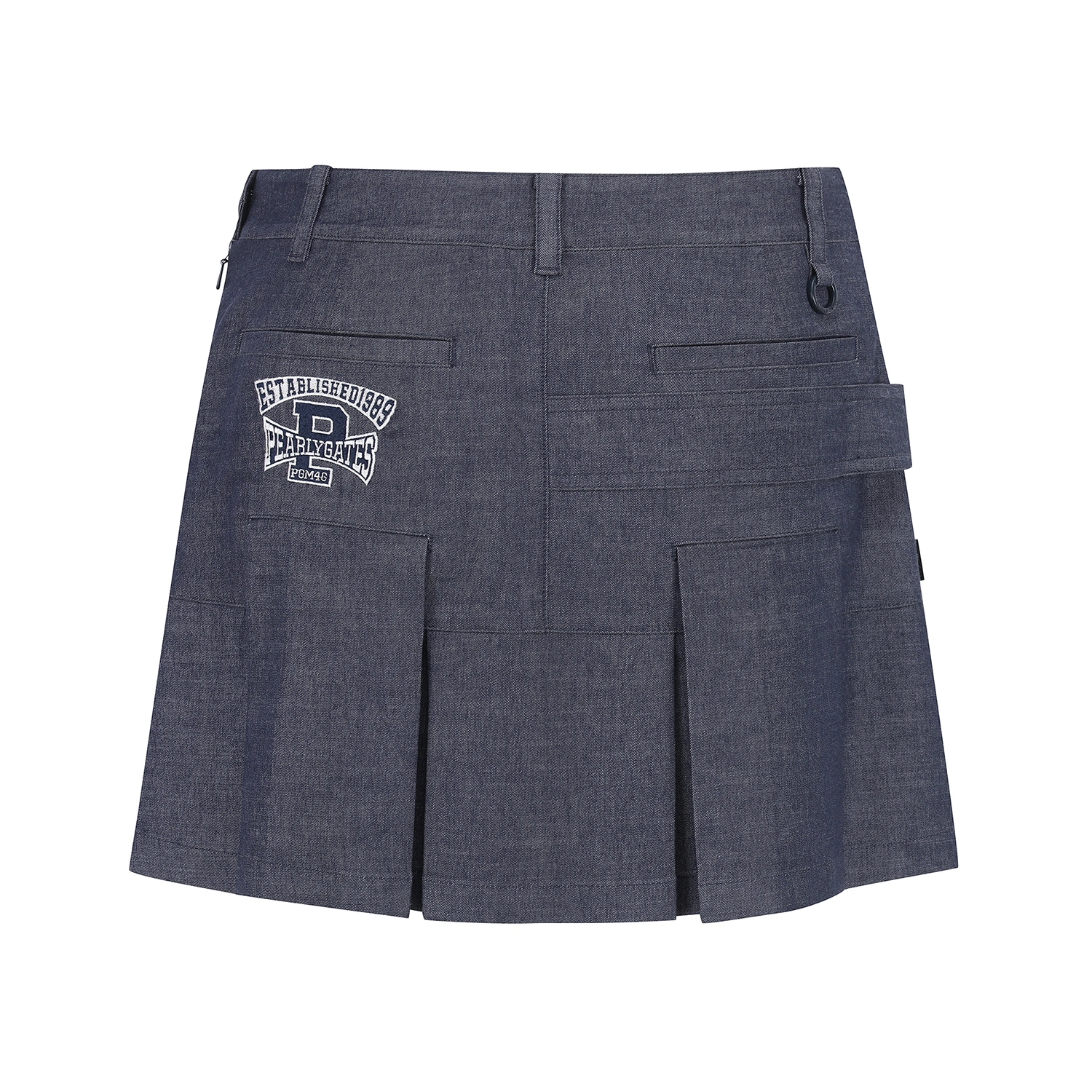 Chân váy golf nữ xếp ly xanh navy — ảnh 3