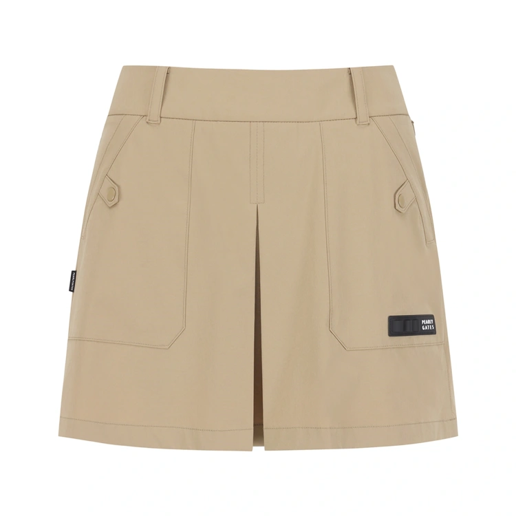 Váy golf nữ dáng xòe màu be — ảnh 2