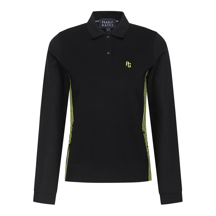 Áo golf nữ — Pearly Gates (Đen) — Pearly Gates | Seoul Golf Fashion