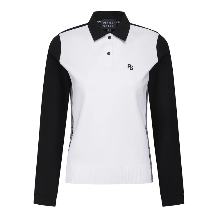 Áo golf nữ — Pearly Gates (Trắng) — Pearly Gates | Seoul Golf Fashion