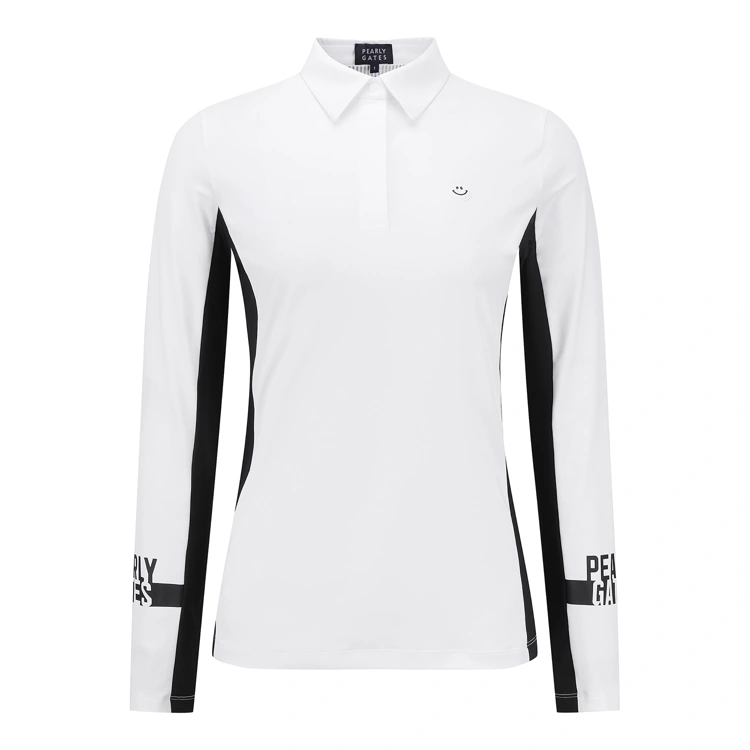 Áo golf nữ — Pearly Gates (Trắng) — Pearly Gates | Seoul Golf Fashion