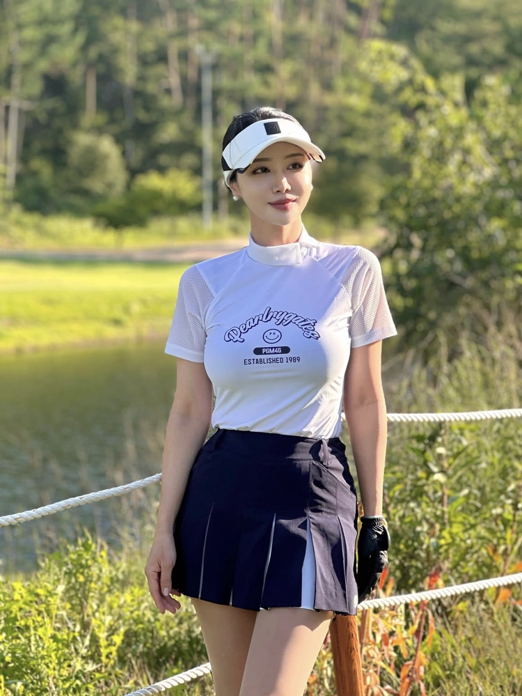 Váy golf nữ — Pearly Gates (Xanh navy) — Pearly Gates | Seoul Golf Fashion