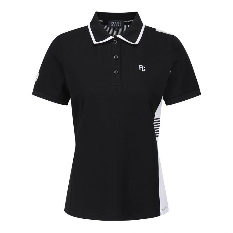 Áo golf nữ — Pearly Gates (Đen) — Pearly Gates | Seoul Golf Fashion