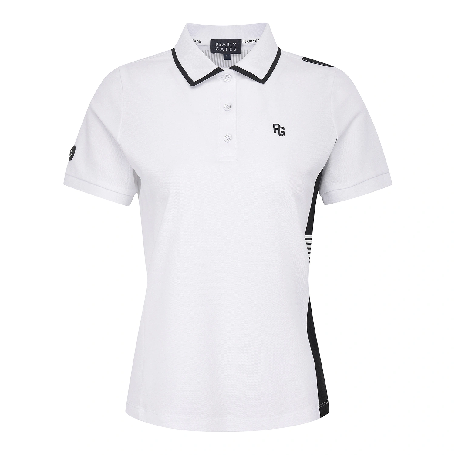 Áo golf nữ — Pearly Gates (Trắng) — Pearly Gates | Seoul Golf Fashion