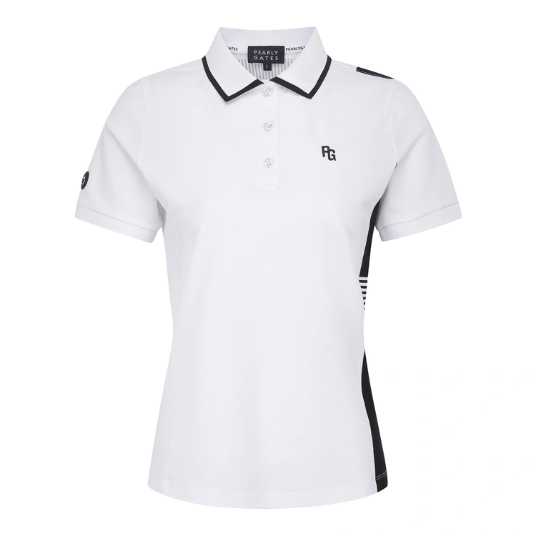 Áo golf nữ — Pearly Gates (Trắng) — Pearly Gates | Seoul Golf Fashion
