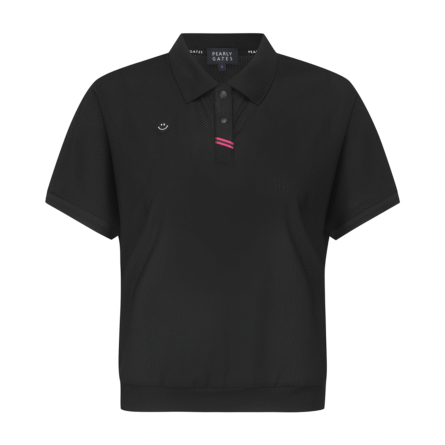 Áo golf nữ — Pearly Gates (Đen) — Pearly Gates | Seoul Golf Fashion