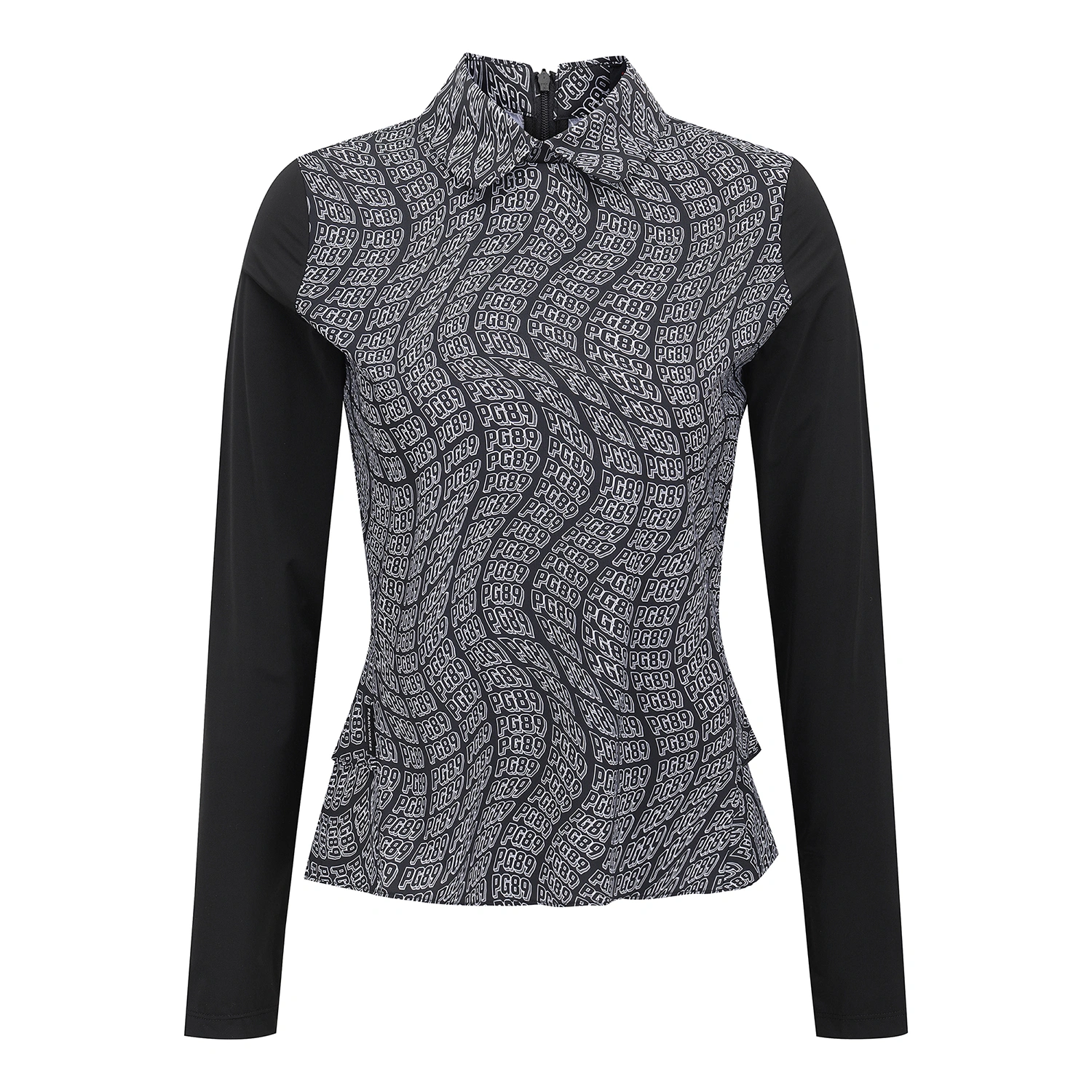 Áo golf nữ — Pearly Gates (Đen) — Pearly Gates | Seoul Golf Fashion