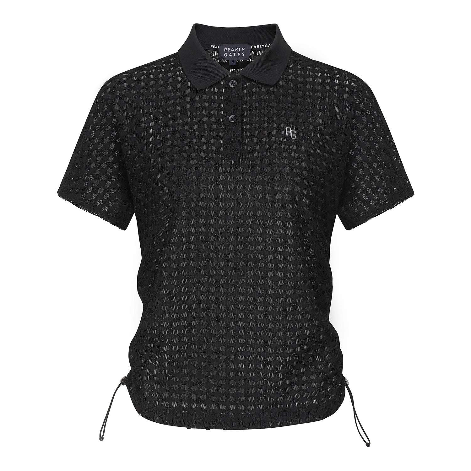 Áo golf nữ — Pearly Gates (Đen) — Pearly Gates | Seoul Golf Fashion