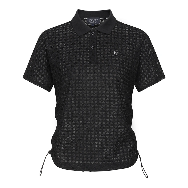 Áo golf nữ — Pearly Gates (Đen) — Pearly Gates | Seoul Golf Fashion