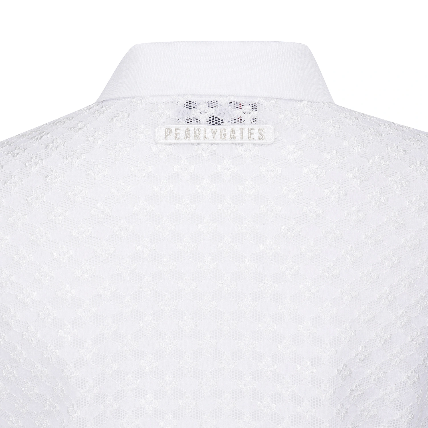 Áo golf nữ Pearly Gates tay ngắn cổ bẻ màu trắng — ảnh 6