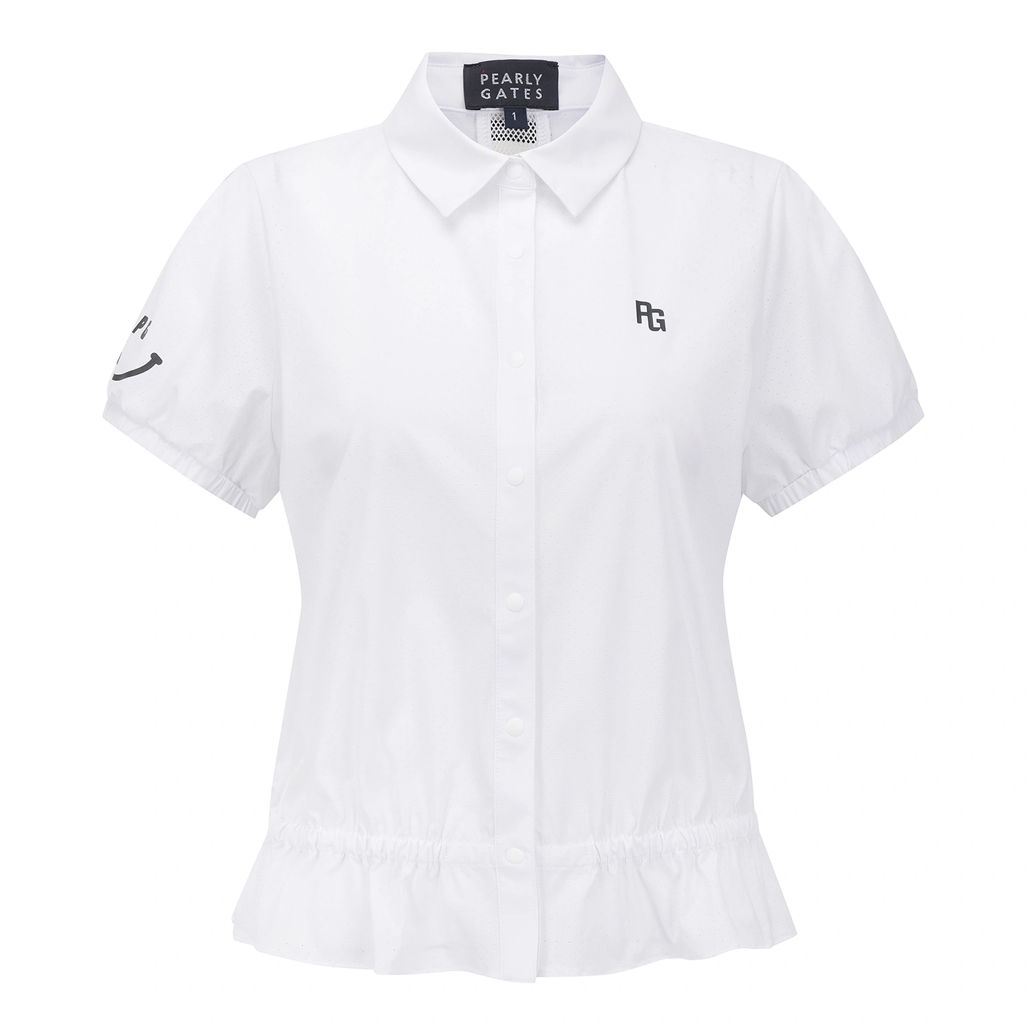 Áo golf nữ — Pearly Gates (Trắng) — Pearly Gates | Seoul Golf Fashion